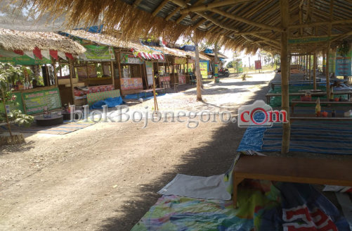 Waduk Grobokan Sepi Pengunjung, Para Pedagang Resah